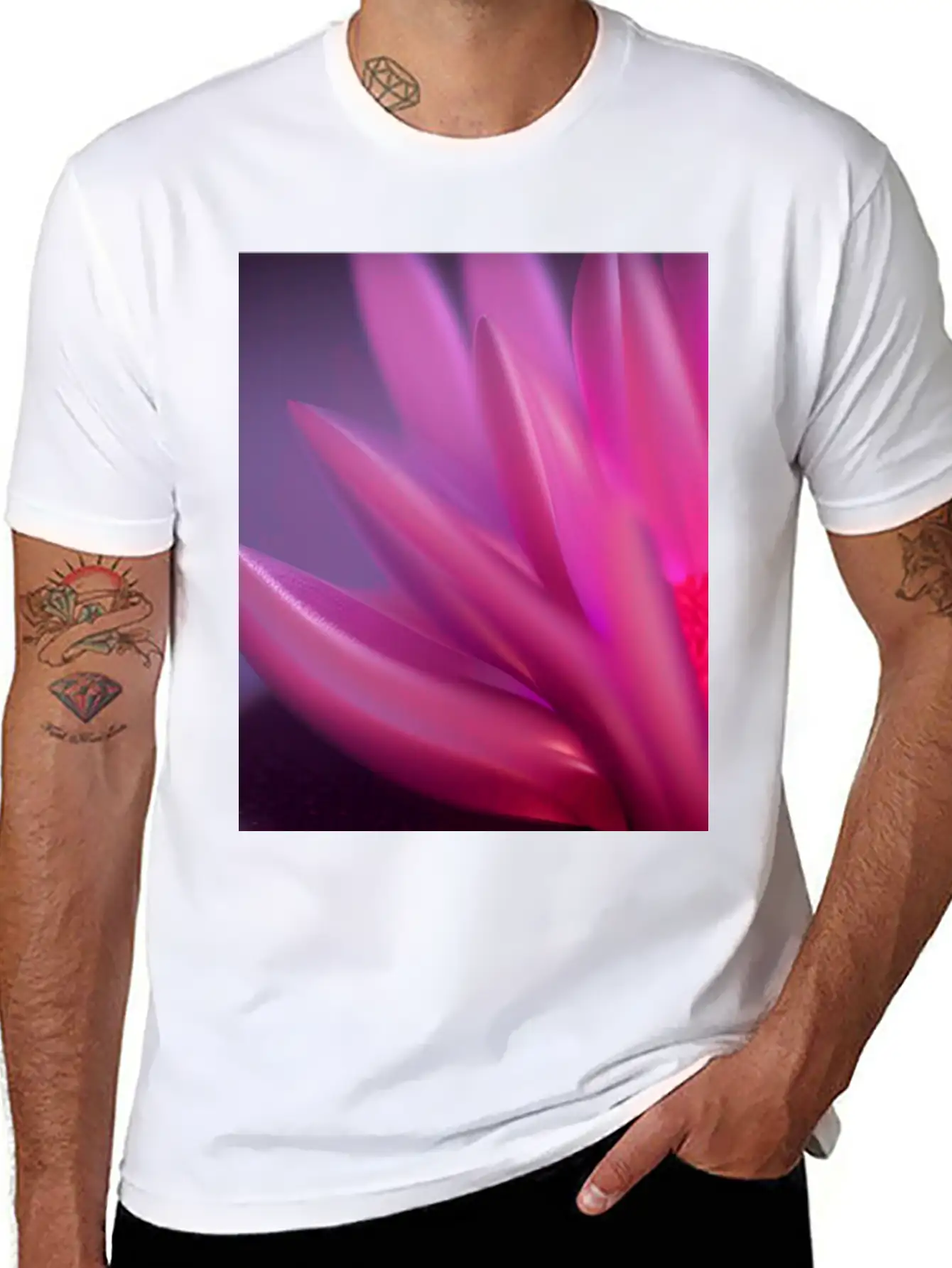 Close-Up Of Life Itself Unisex Casual T-Shirt – Clean Design For Daily Comfort