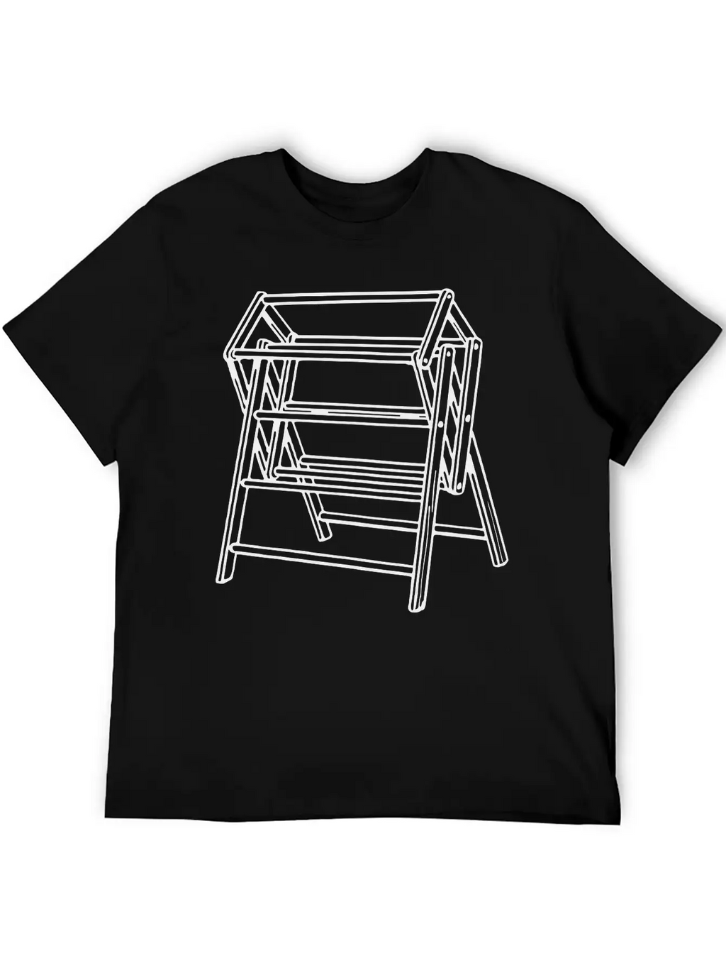 Clothes Airer Unisex Casual T-Shirt – Clean Design For Daily Comfort