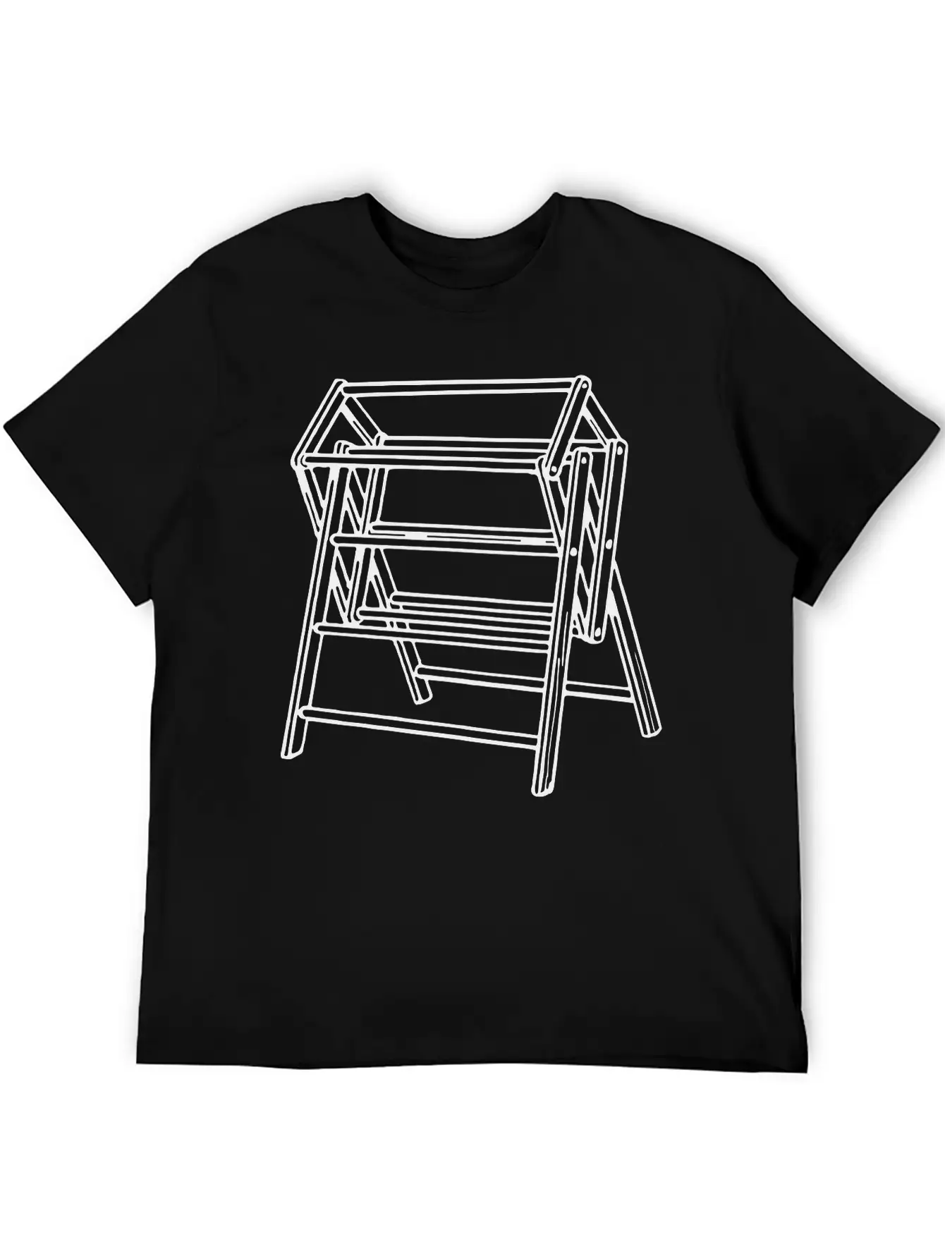 Clothes Airer Unisex Casual T-Shirt – Clean Design For Daily Comfort