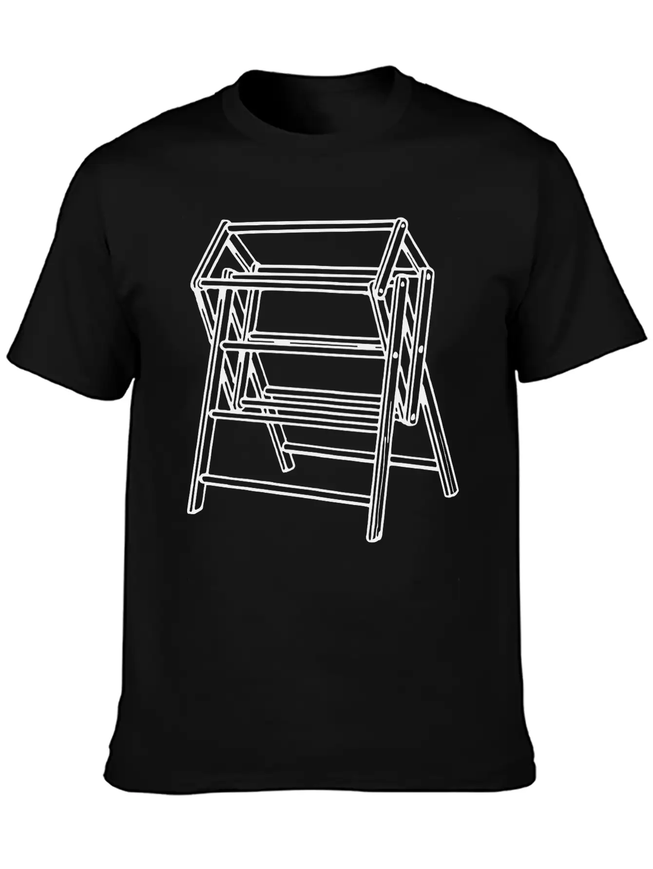 Clothes Airer Unisex Casual T-Shirt – Clean Design For Daily Comfort