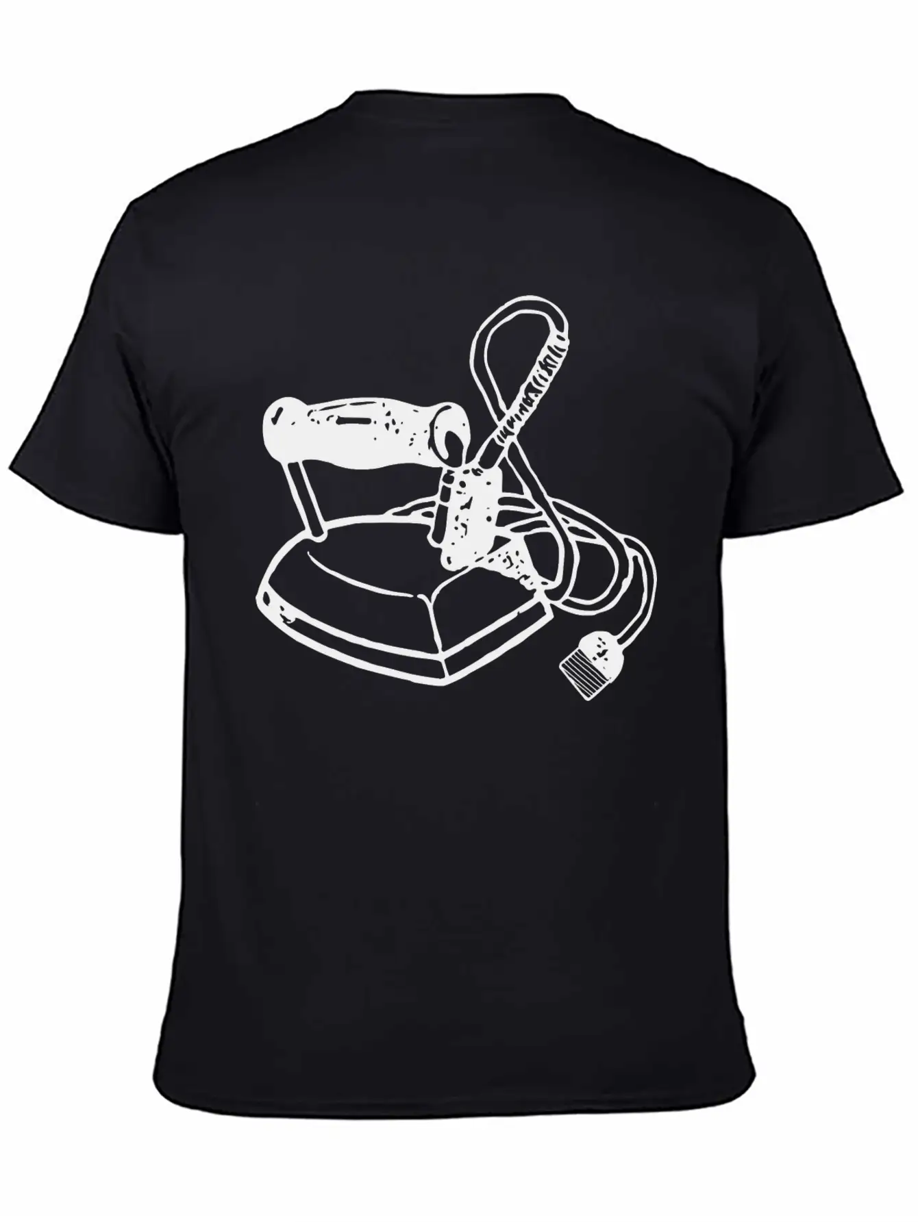 Clothes Iron Remix Unisex Casual T-Shirt – Clean Design For Daily Comfort