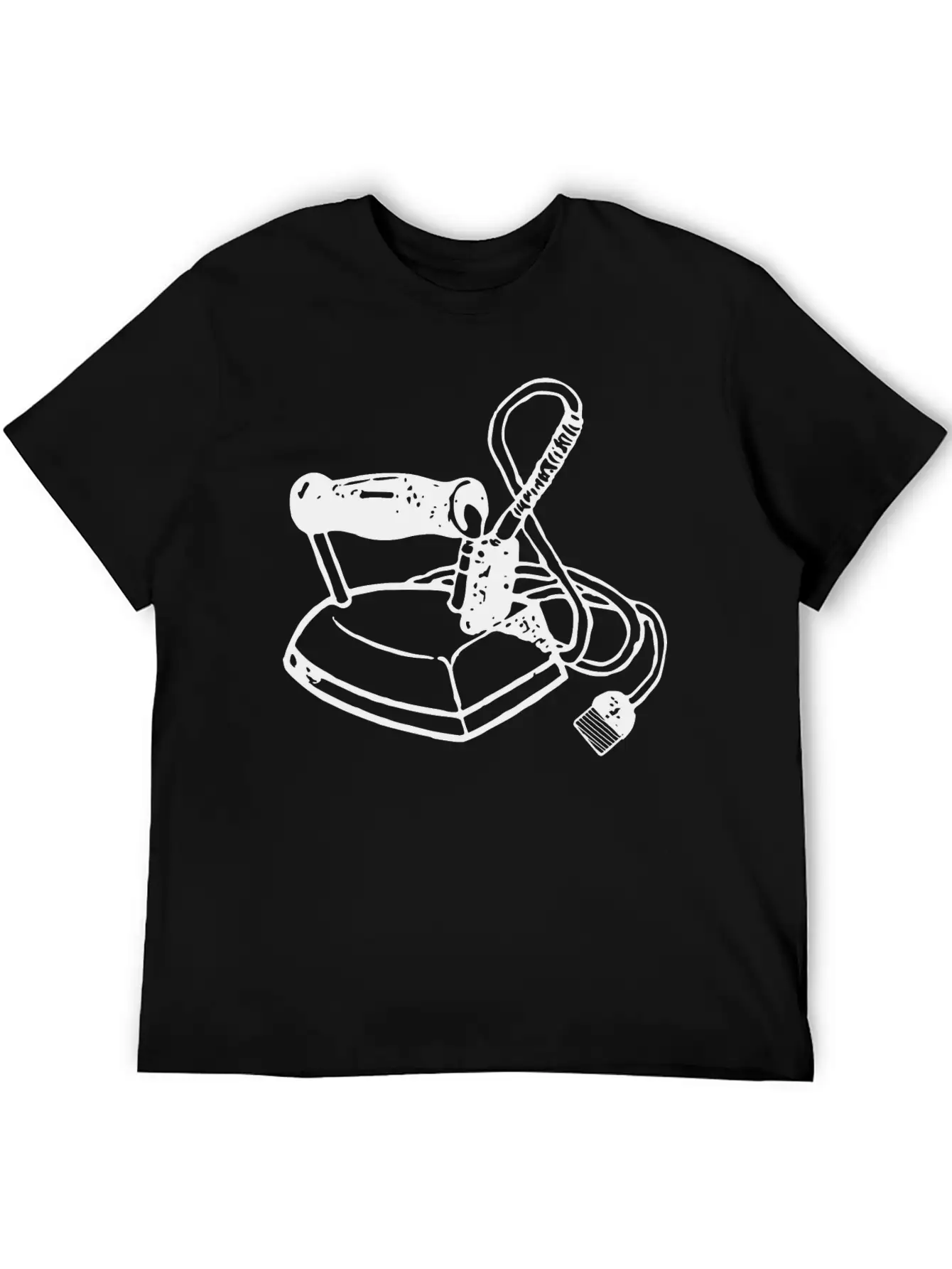 Clothes Iron Remix Unisex Casual T-Shirt – Clean Design For Daily Comfort