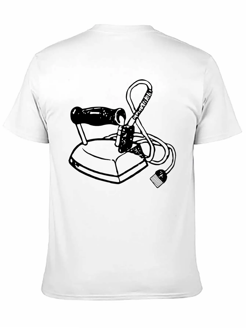 Clothes Iron Remix Unisex Casual T-Shirt – Clean Design For Daily Comfort