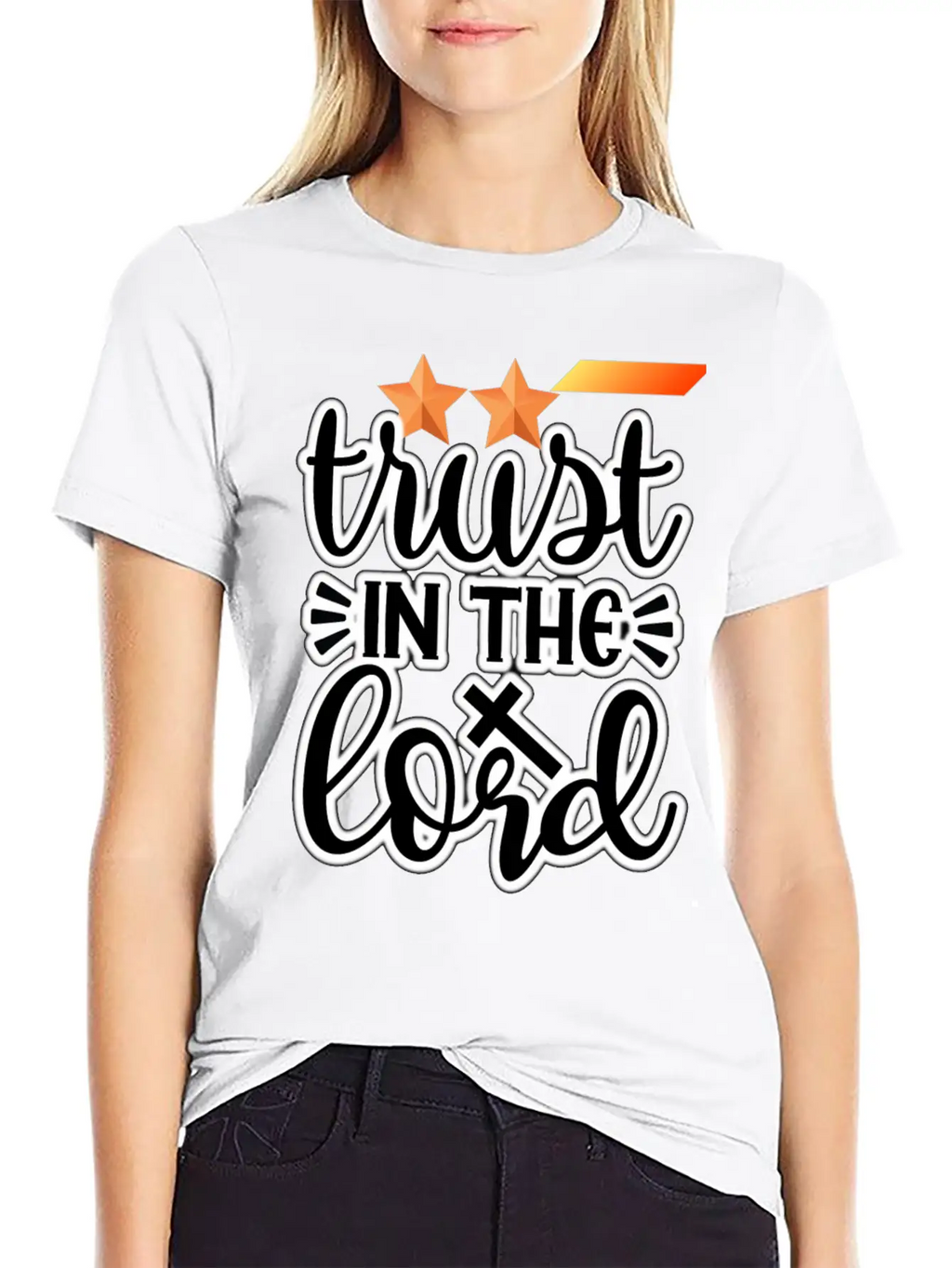 Clothing- Faith In Love Clothing Casual Graphic T-Shirt – Simple And Comfortable Daily Wear