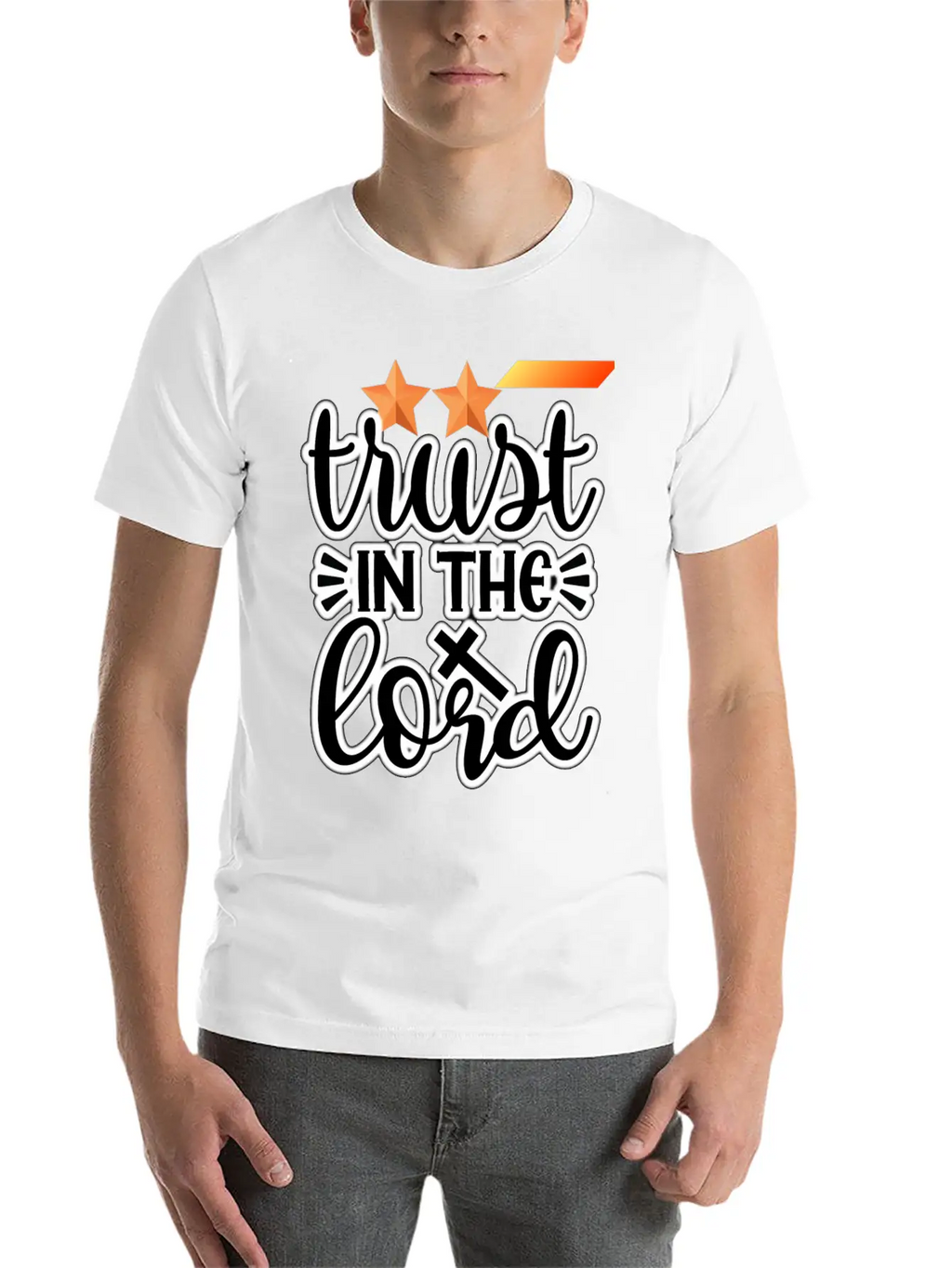 Clothing- Faith In Love Clothing Casual Graphic T-Shirt – Simple And Comfortable Daily Wear