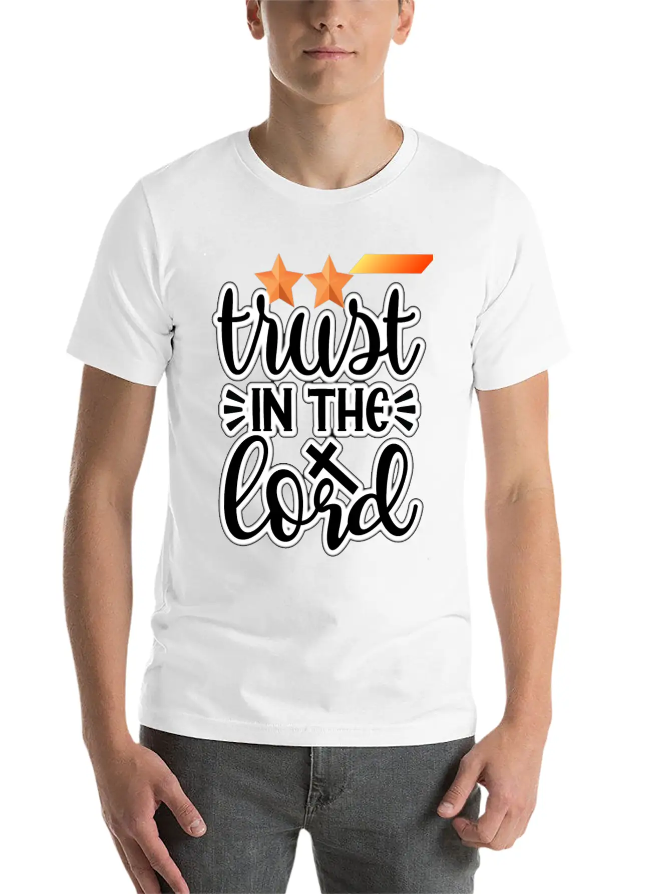 Clothing- Faith In Love Clothing Casual Graphic T-Shirt – Simple And Comfortable Daily Wear