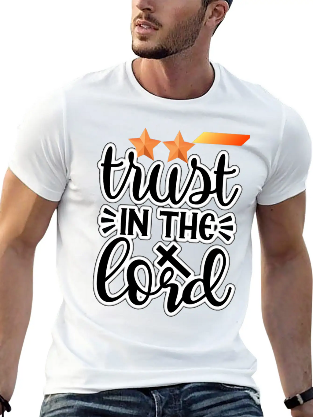 Clothing- Faith In Love Clothing Casual Graphic T-Shirt – Simple And Comfortable Daily Wear