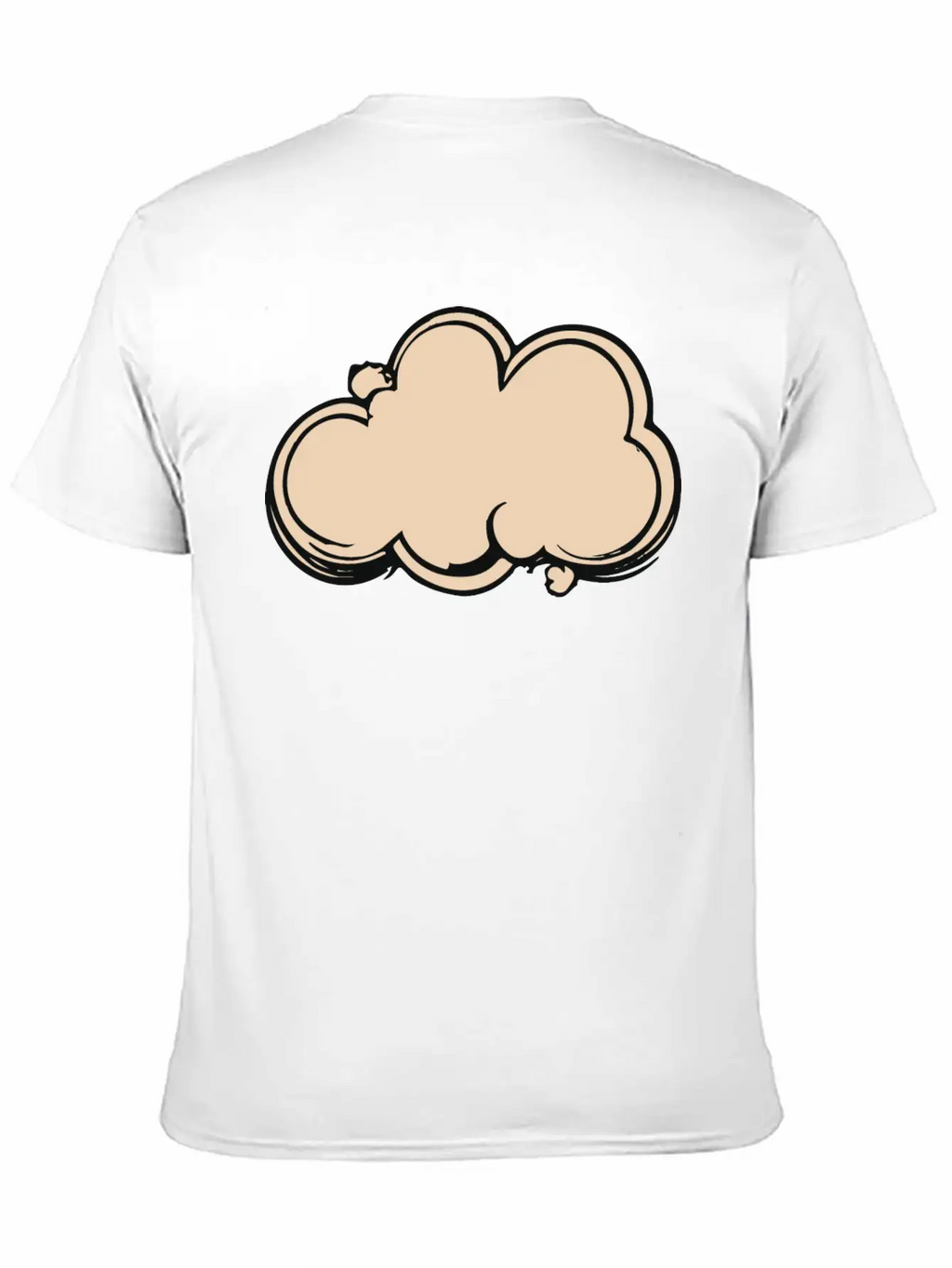 Cloud In The Sky Unisex Short Sleeve Soft Cotton T-Shirt – Casual Everyday Wear