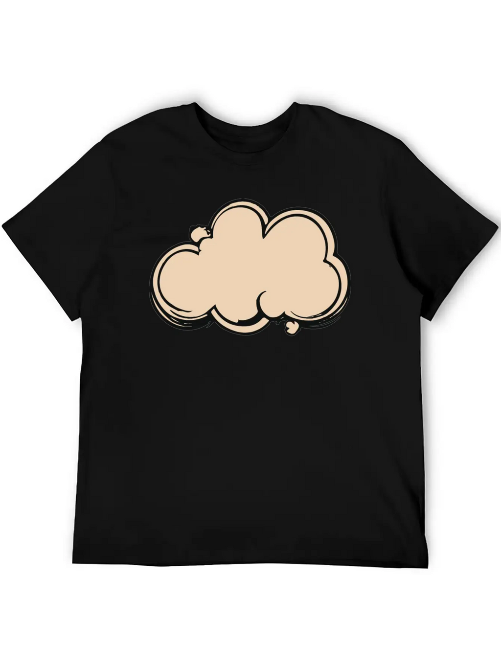 Cloud In The Sky Unisex Short Sleeve Soft Cotton T-Shirt – Casual Everyday Wear