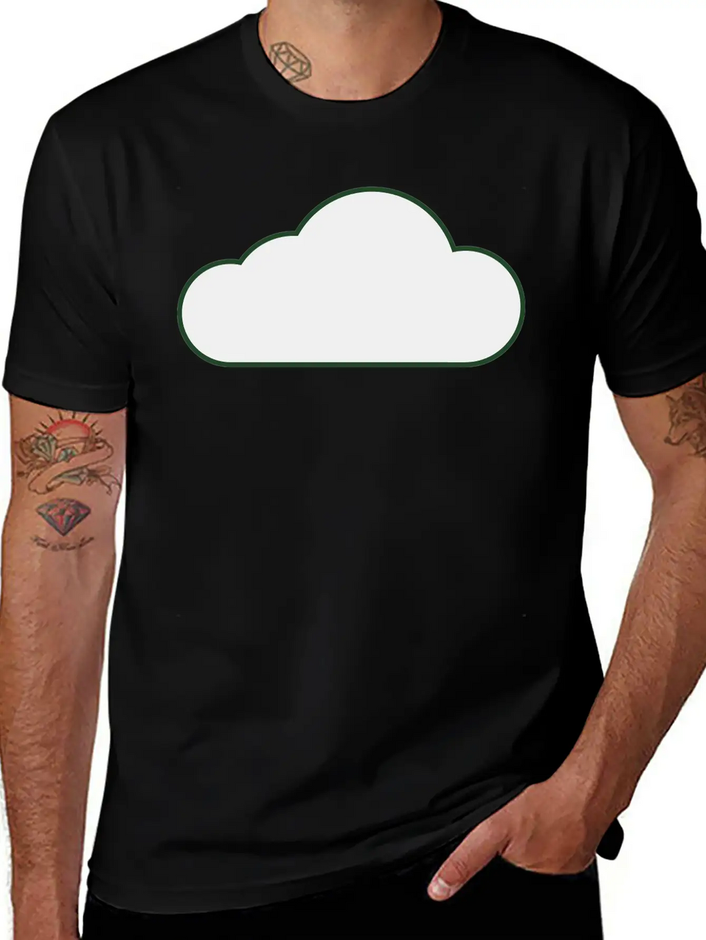 Cloud Unisex Casual T-Shirt – Clean Design For Daily Comfort