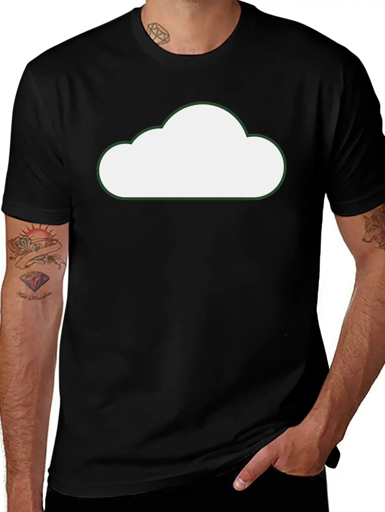 Cloud Unisex Casual T-Shirt – Clean Design For Daily Comfort