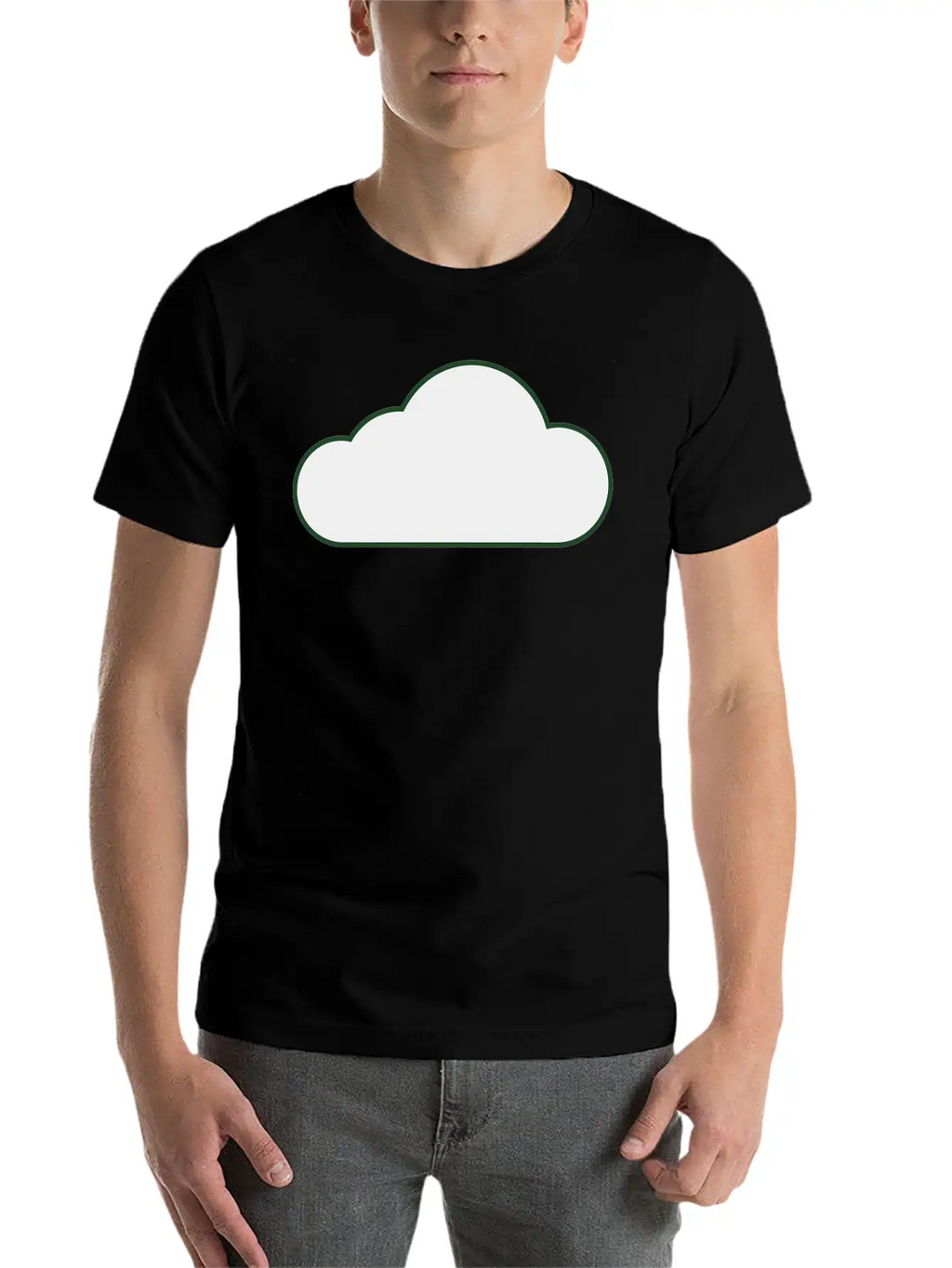 Cloud Unisex Casual T-Shirt – Clean Design For Daily Comfort