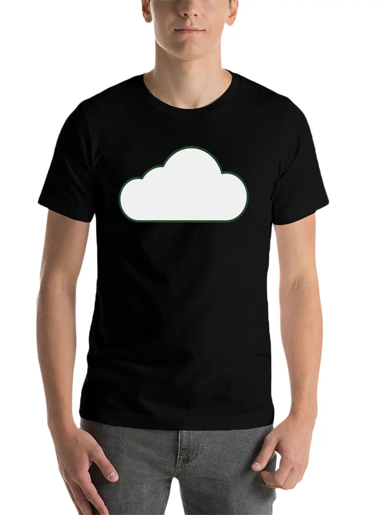 Cloud Unisex Casual T-Shirt – Clean Design For Daily Comfort