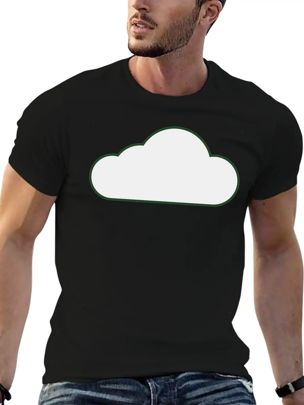 Cloud Unisex Casual T-Shirt – Clean Design For Daily Comfort
