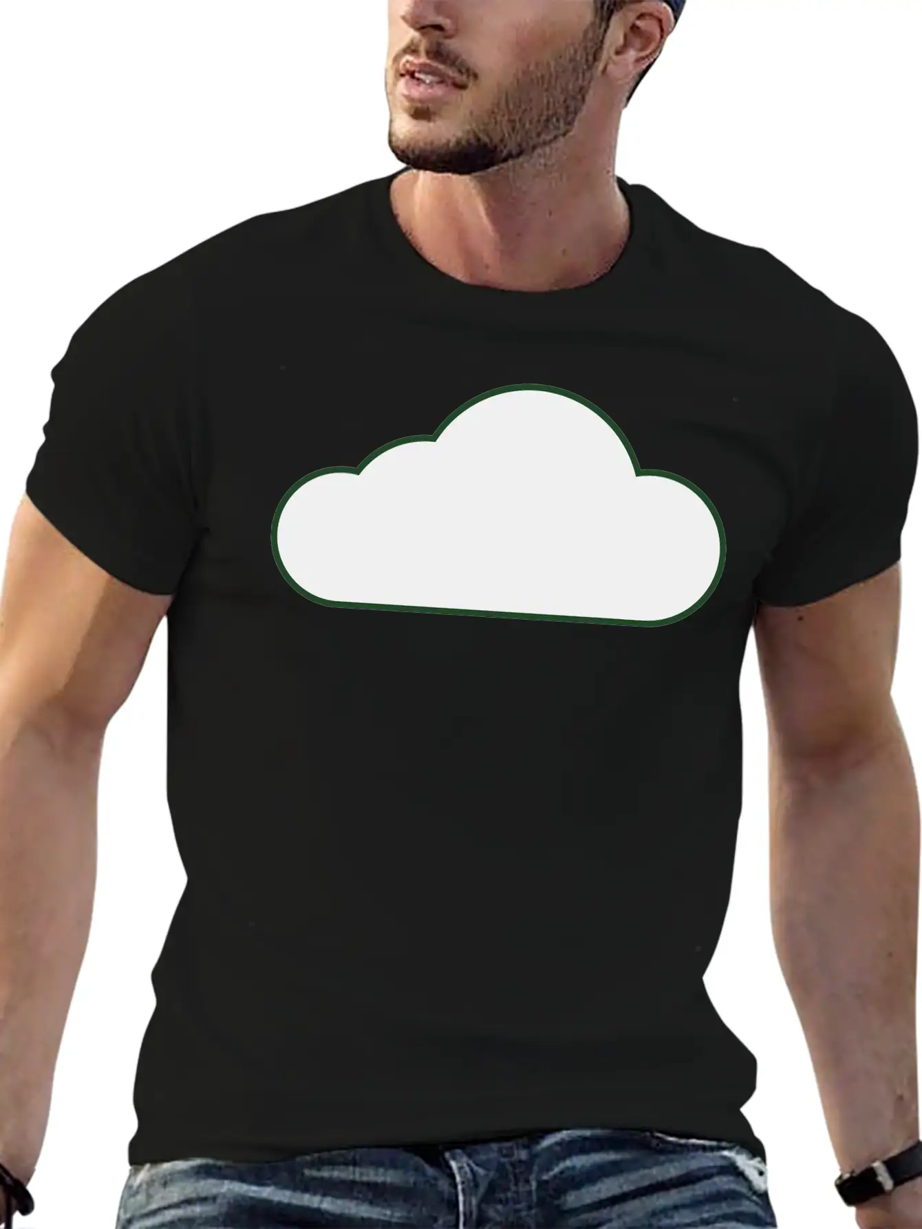 Cloud Unisex Casual T-Shirt – Clean Design For Daily Comfort