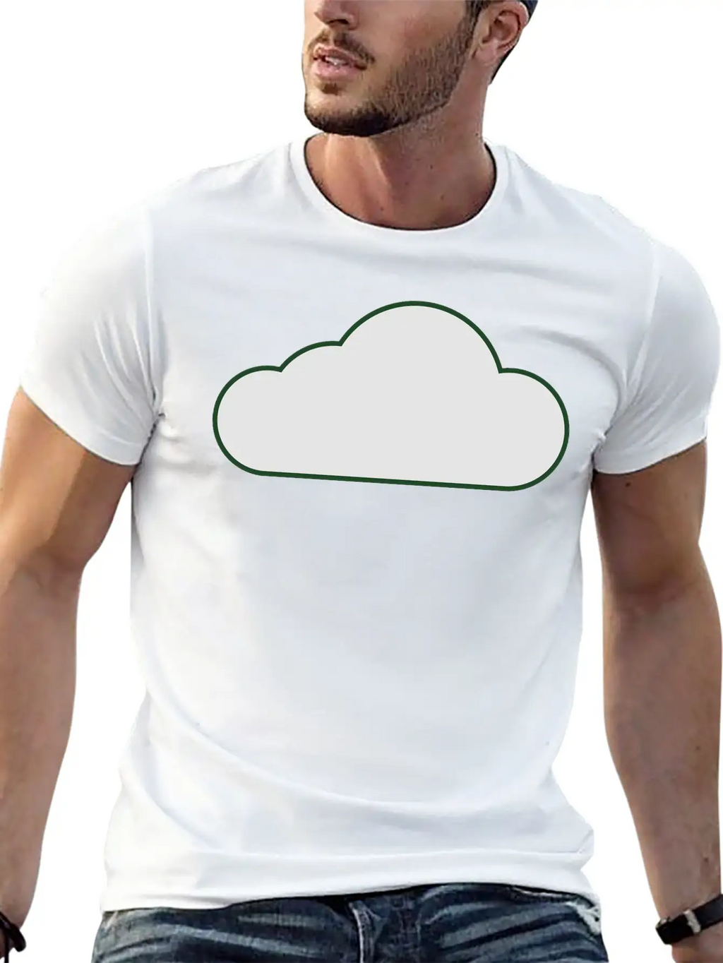 Cloud Unisex Casual T-Shirt – Clean Design For Daily Comfort