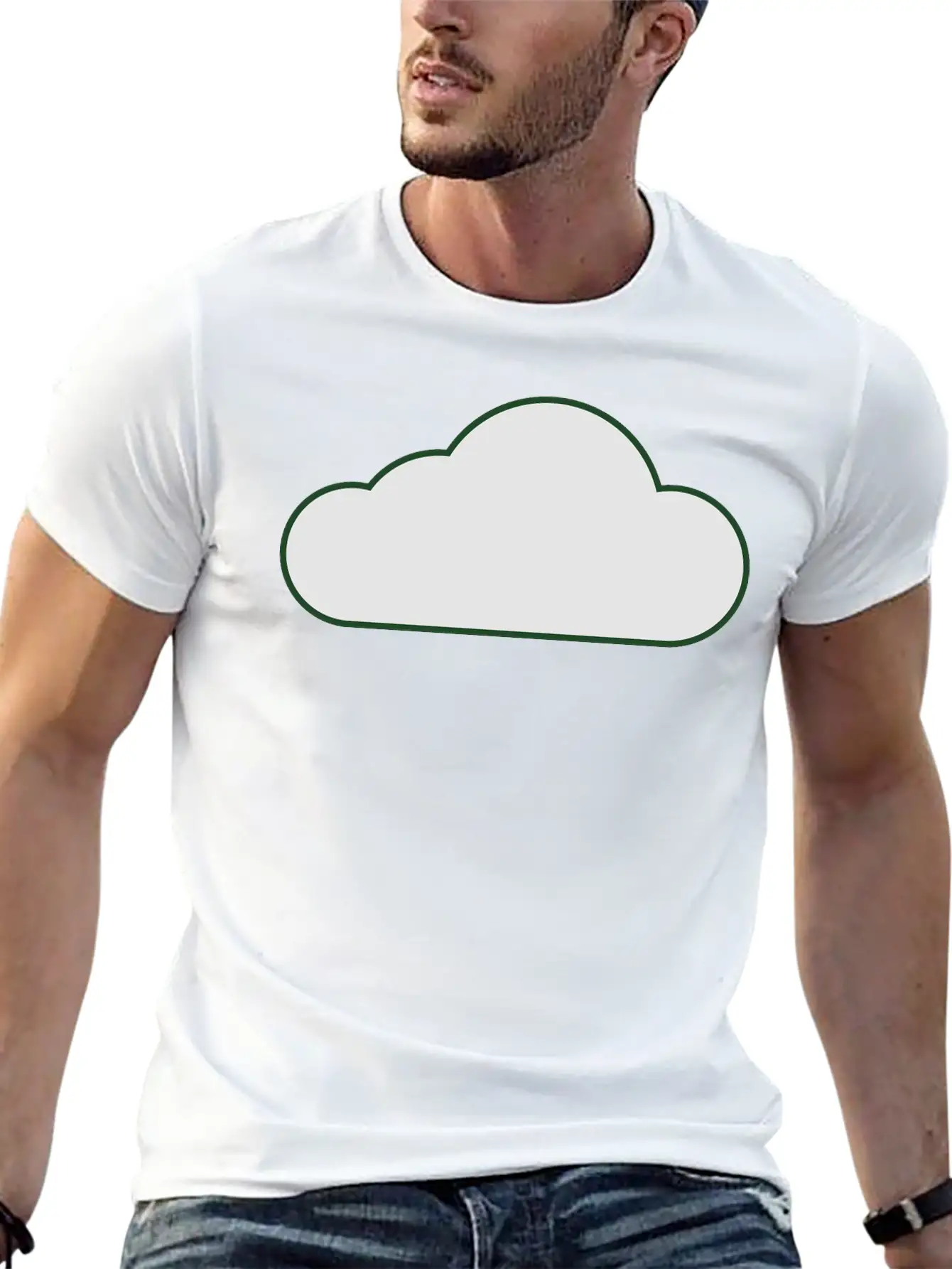 Cloud Unisex Casual T-Shirt – Clean Design For Daily Comfort
