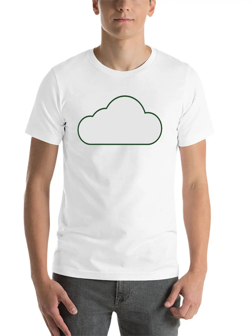 Cloud Unisex Casual T-Shirt – Clean Design For Daily Comfort