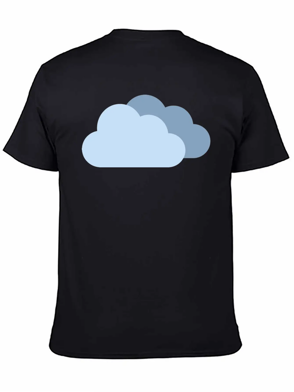 Cloudy Clouds Weather Forecast Sky Blue For Boy Unisex Casual T-Shirt – Clean Design For Daily Comfort