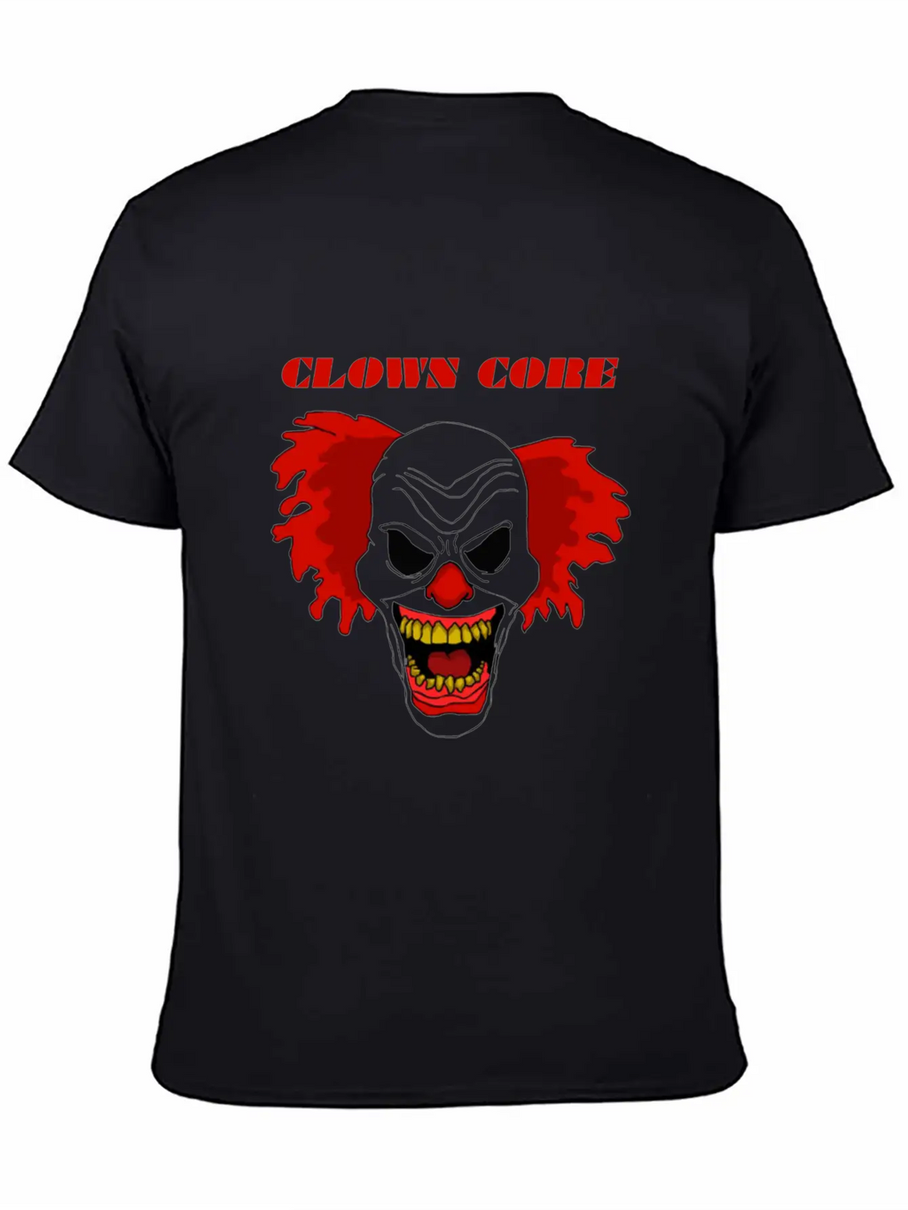 Clown Core Essential Cotton Tee For Daily Outfits – Unisex Style
