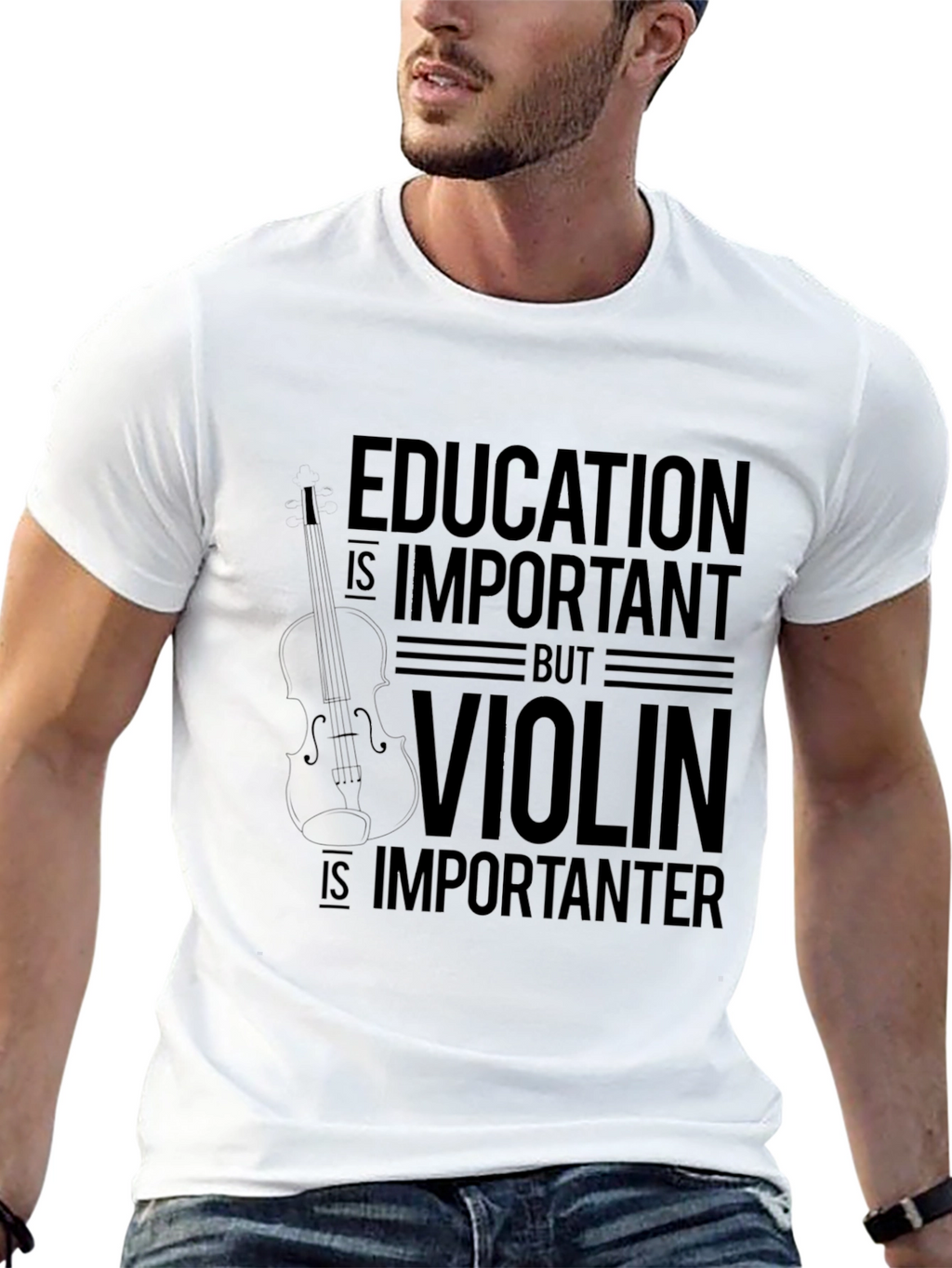 Education Important Violin T-Shirt
