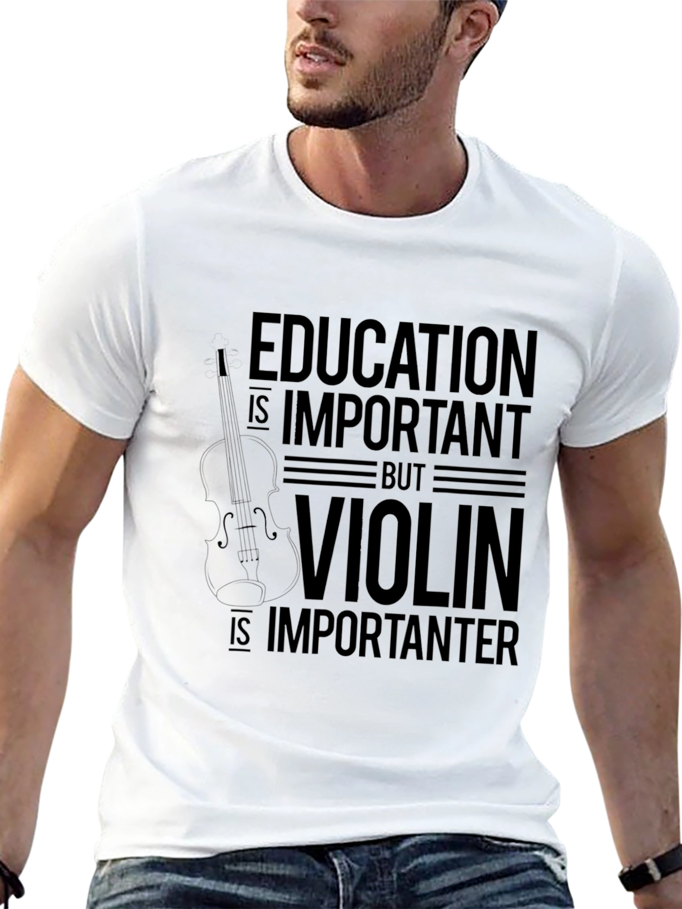Education Important Violin T-Shirt