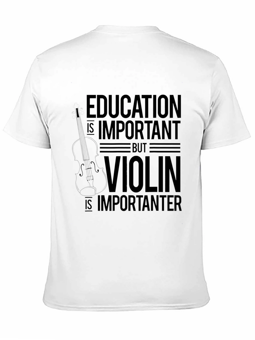 Education Important Violin T-Shirt