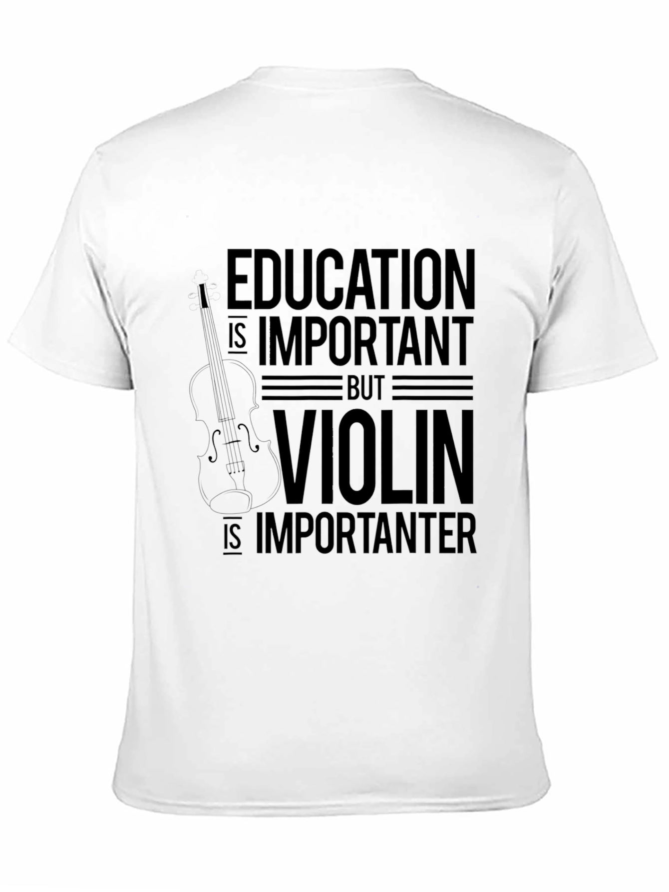 Education Important Violin T-Shirt