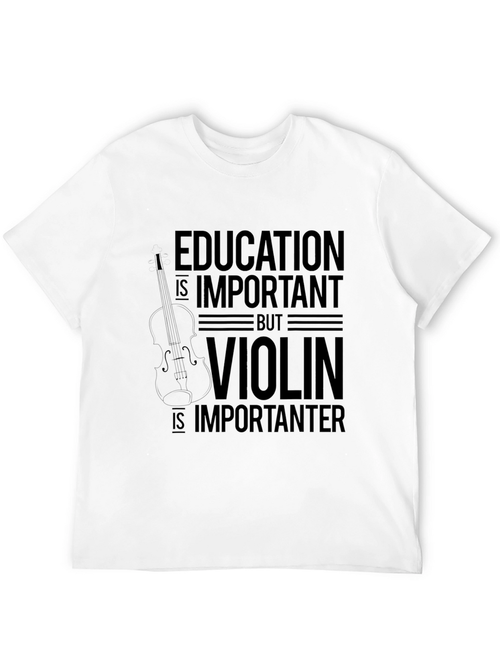 Education Important Violin T-Shirt