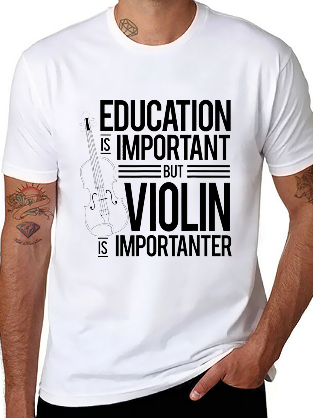 Education Important Violin T-Shirt