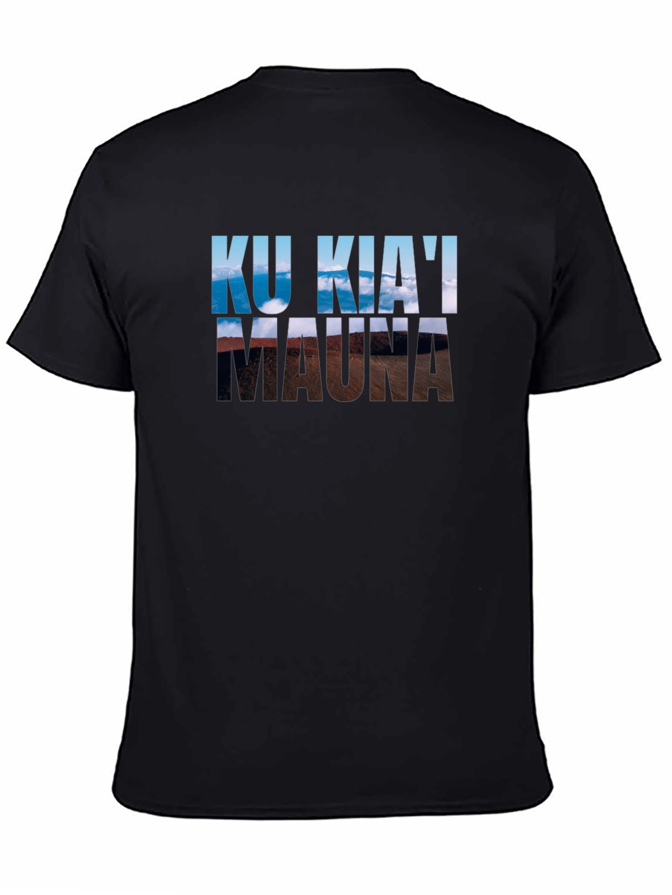 Ku Kiai Mauna T-Shirt - Black Graphic Tee