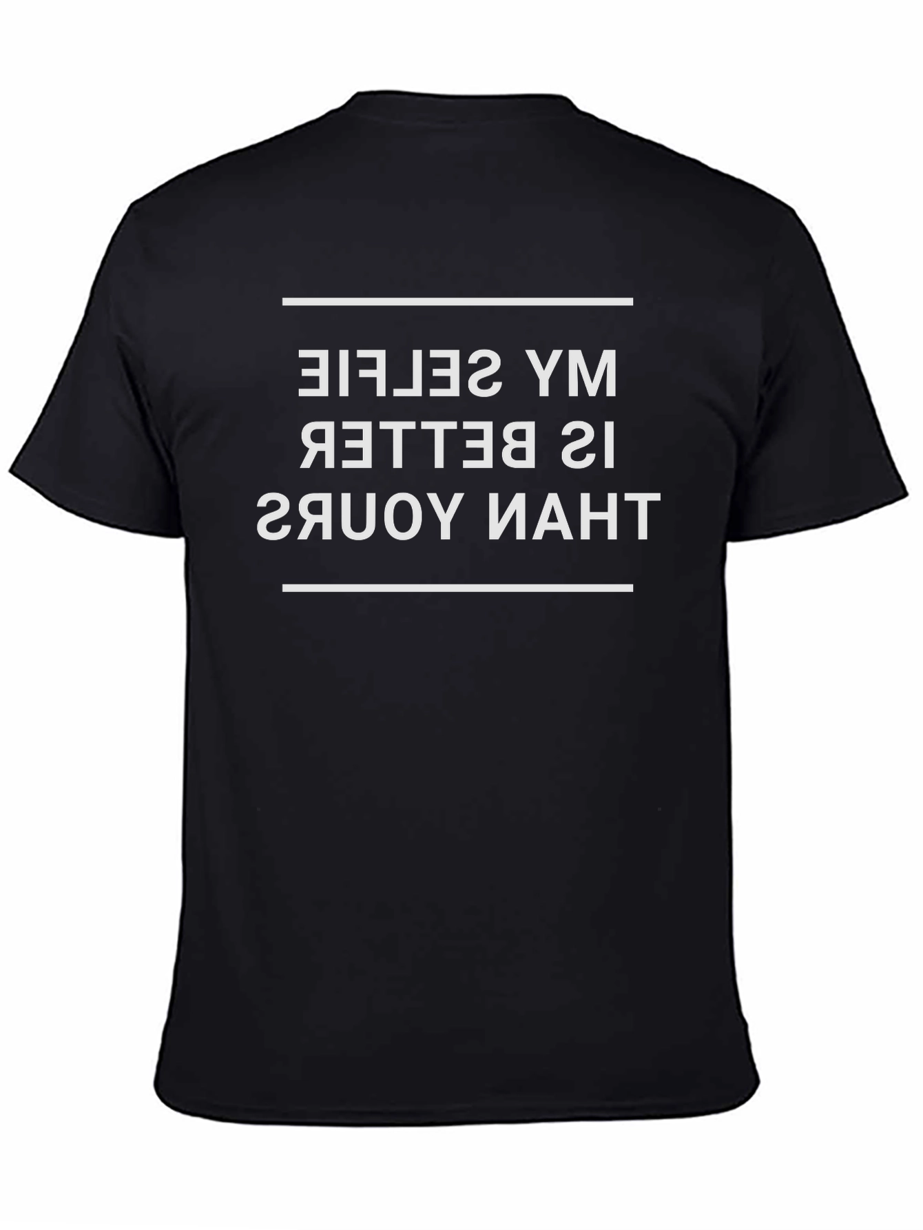 Funny Sarcastic Selfie T-Shirt