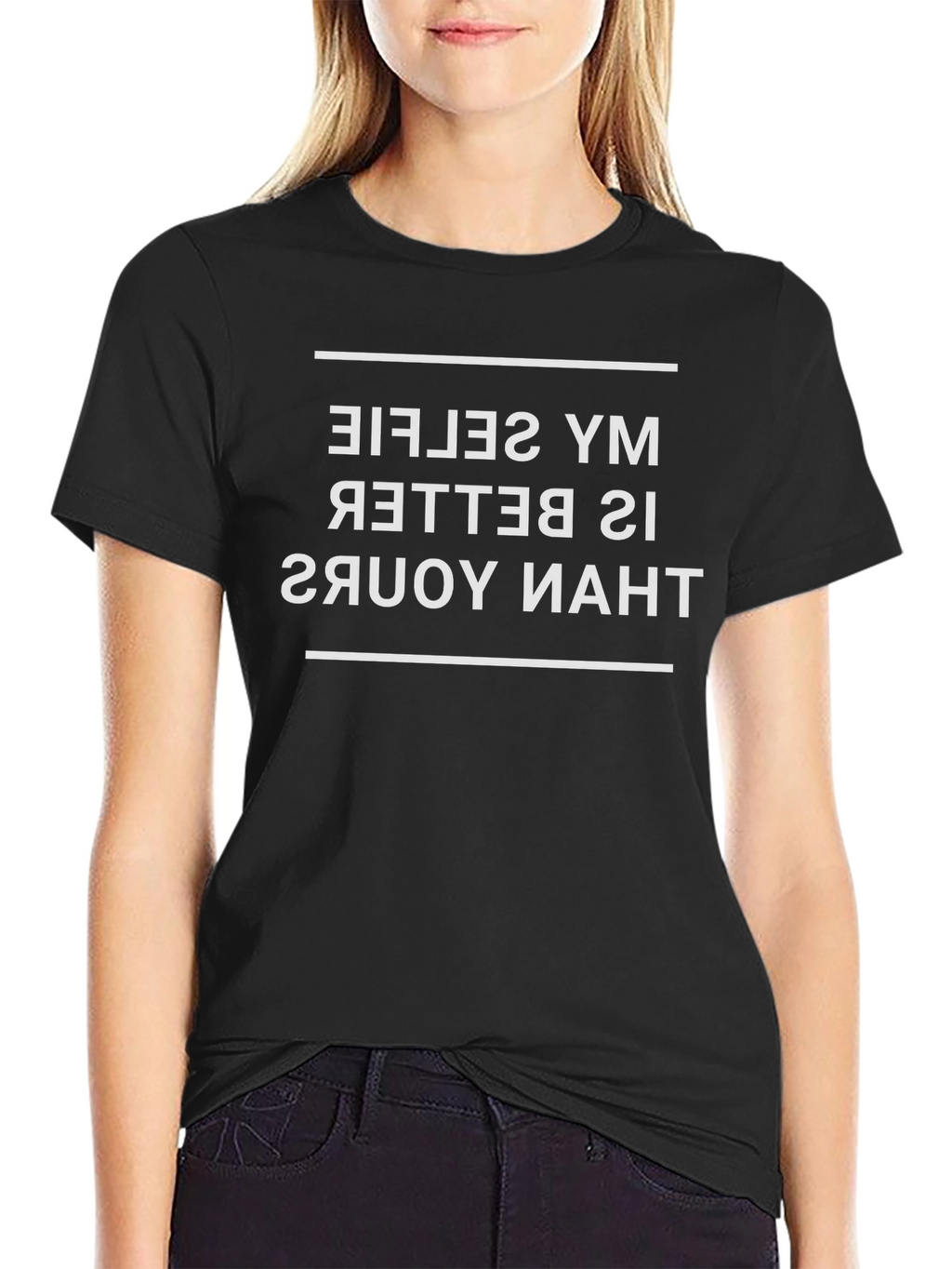Funny Sarcastic Selfie T-Shirt