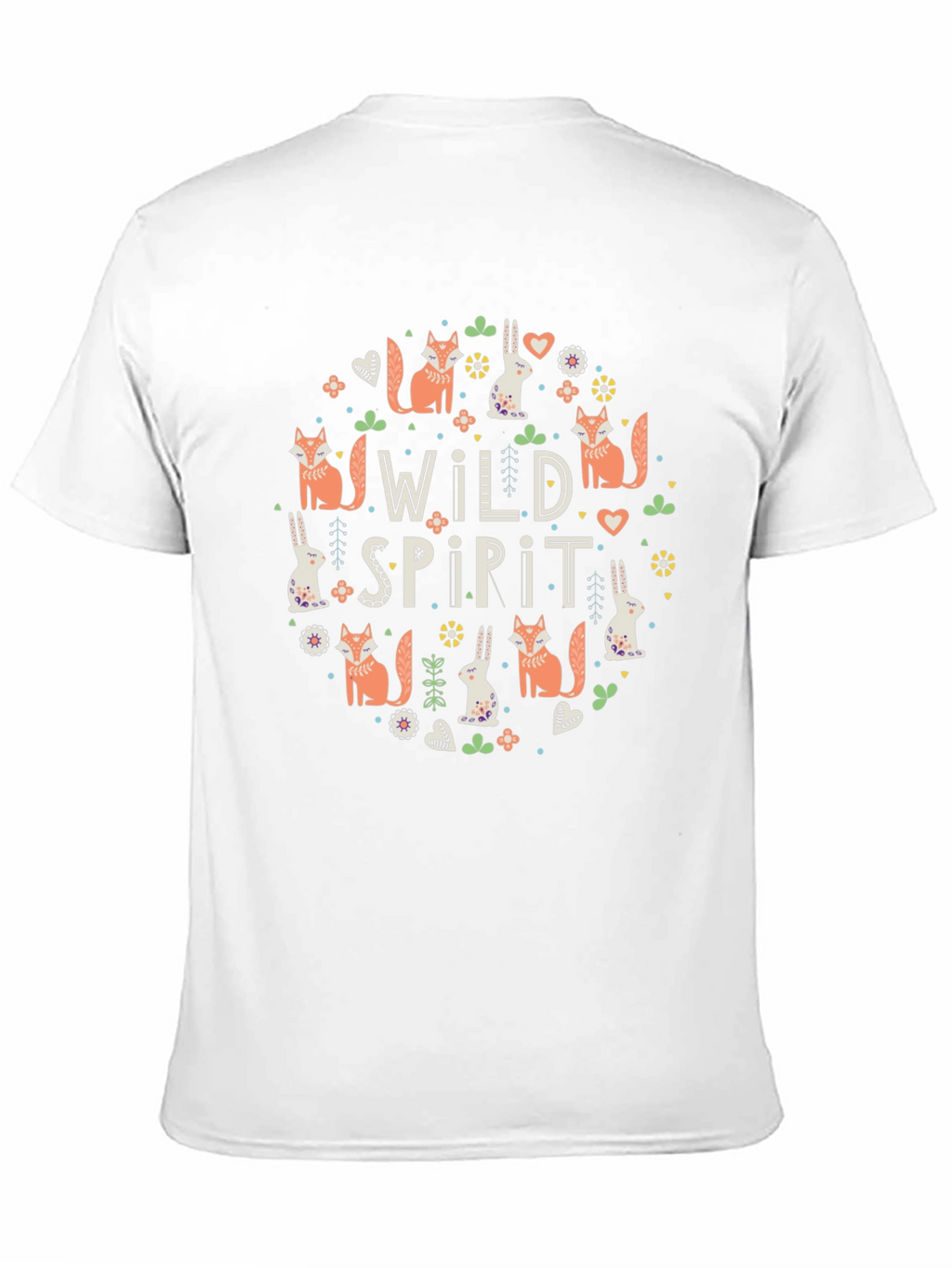 Wild Spirit Graphic Tee - Nature Lover Shirt