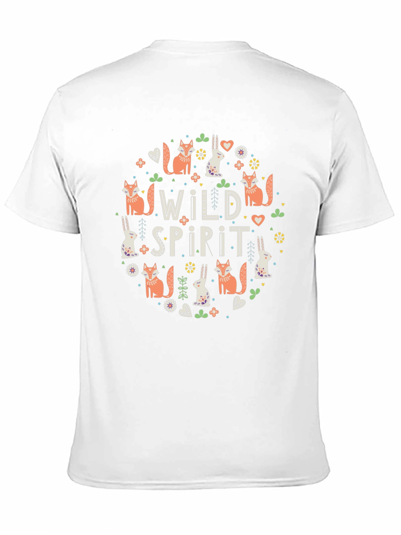 Wild Spirit Graphic Tee - Nature Lover Shirt