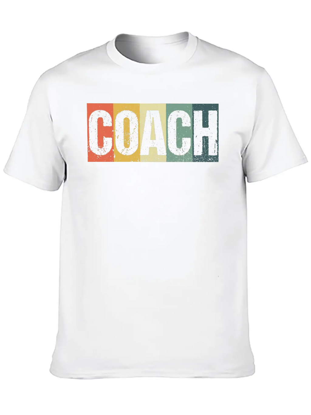 Coach Cool Retro Funny Sports Mentor Trainer Gift Breathable Soft Cotton T-Shirt – Timeless Casual Look