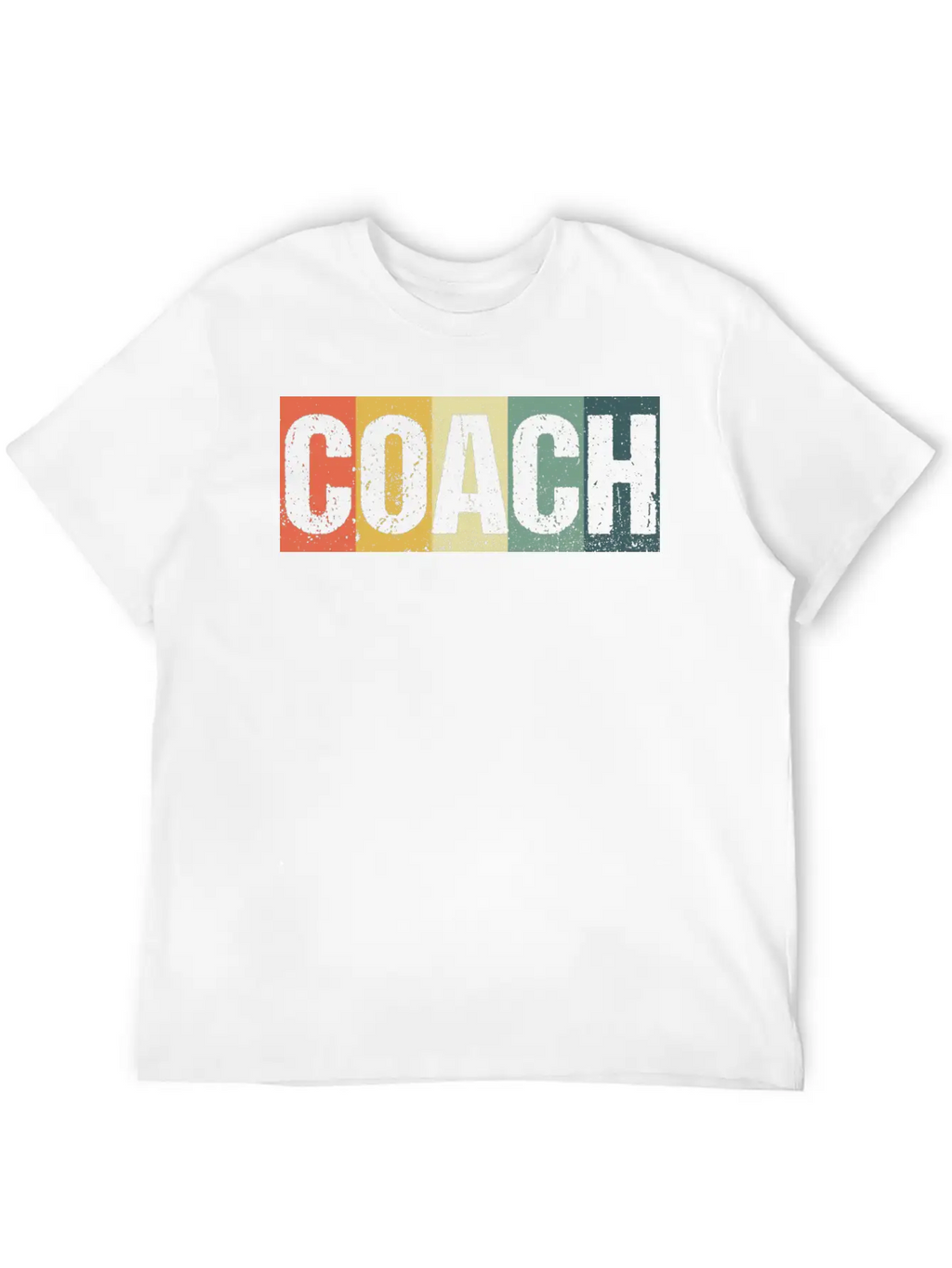 Coach Cool Retro Funny Sports Mentor Trainer Gift Breathable Soft Cotton T-Shirt – Timeless Casual Look