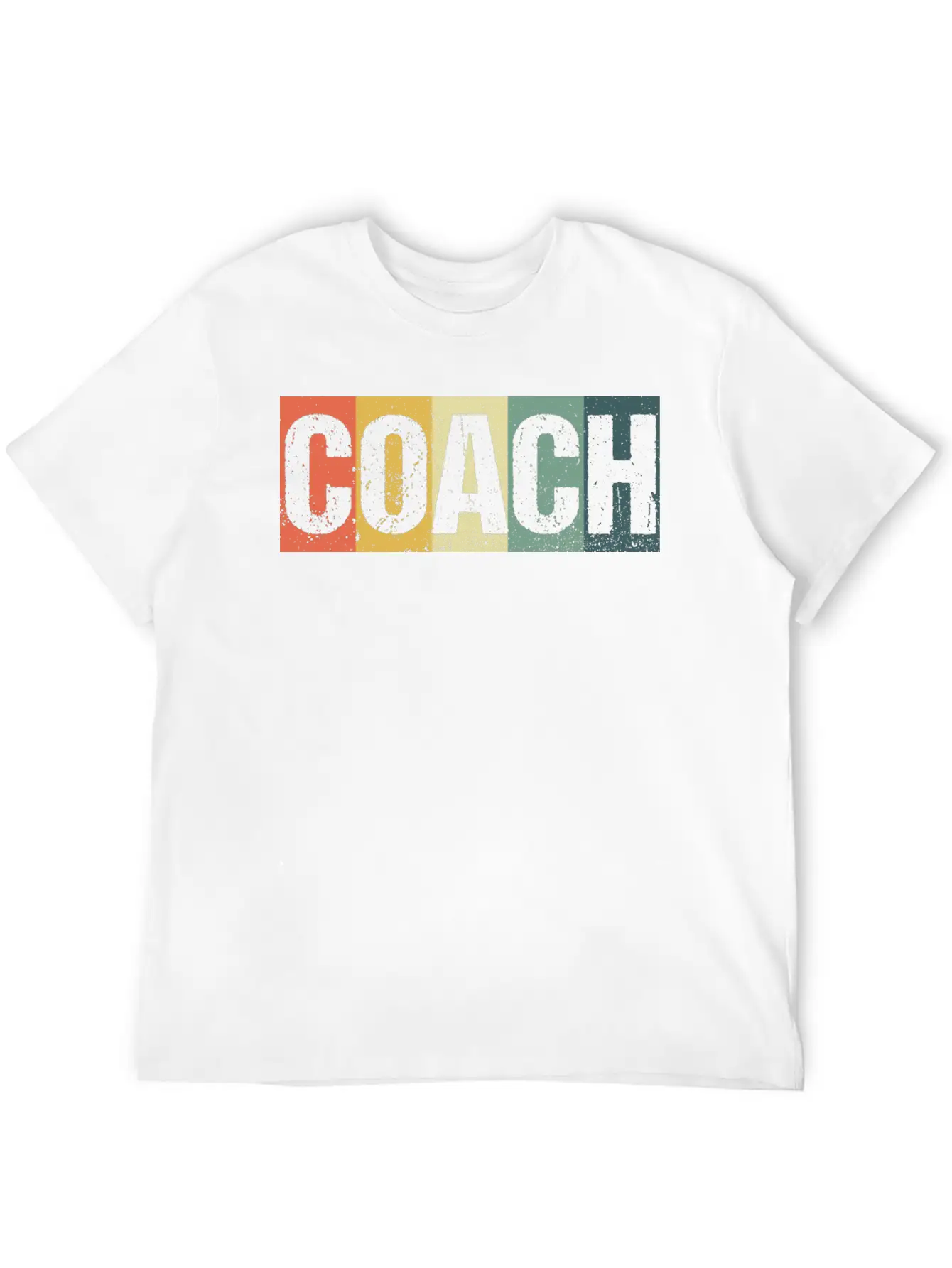 Coach Cool Retro Funny Sports Mentor Trainer Gift Breathable Soft Cotton T-Shirt – Timeless Casual Look
