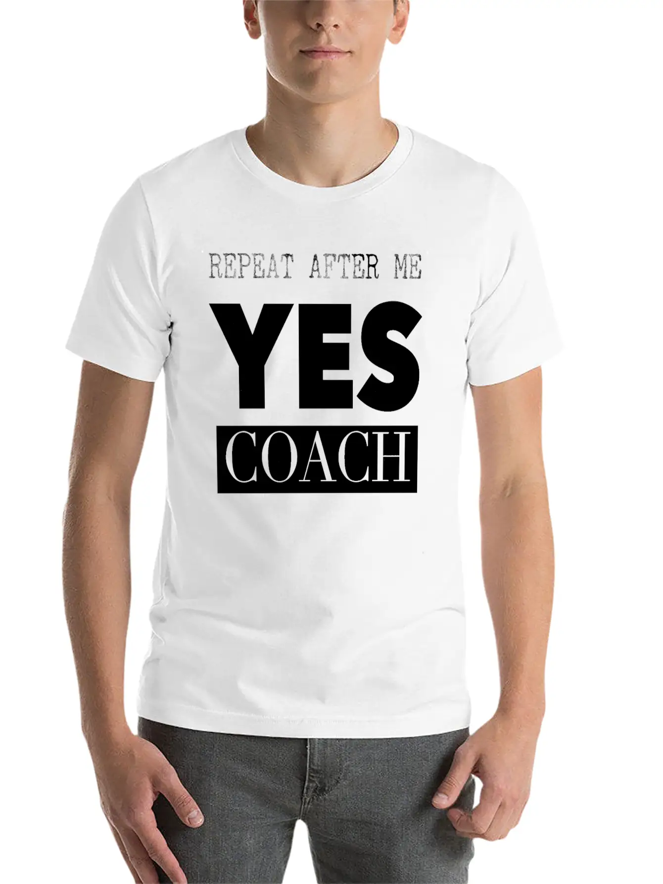 Coach Product Funny Coach Gift Graphic Yes Coach Unisex Casual T-Shirt – Clean Design For Daily Comfort