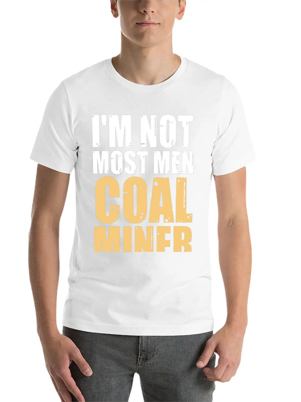 Coal Miner Most Men Funny Mining Mine Worker Gifts Casual Graphic T-Shirt – Simple And Comfortable Daily Wear