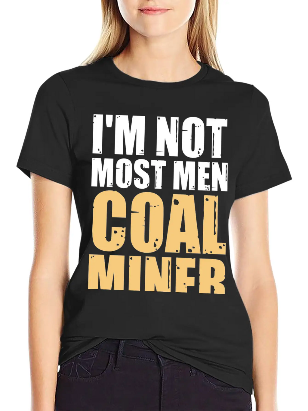 Coal Miner Most Men Funny Mining Mine Worker Gifts Casual Graphic T-Shirt – Simple And Comfortable Daily Wear