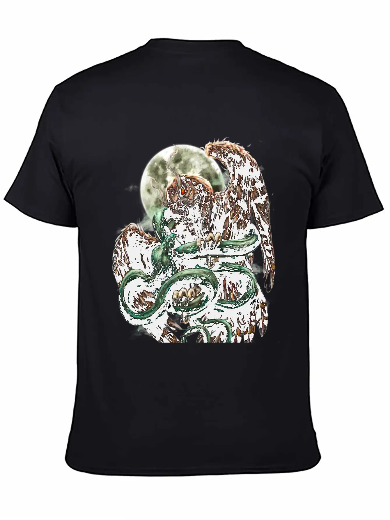 Cobra Vs Owl Casual Graphic T-Shirt – Simple And Comfortable Daily Wear