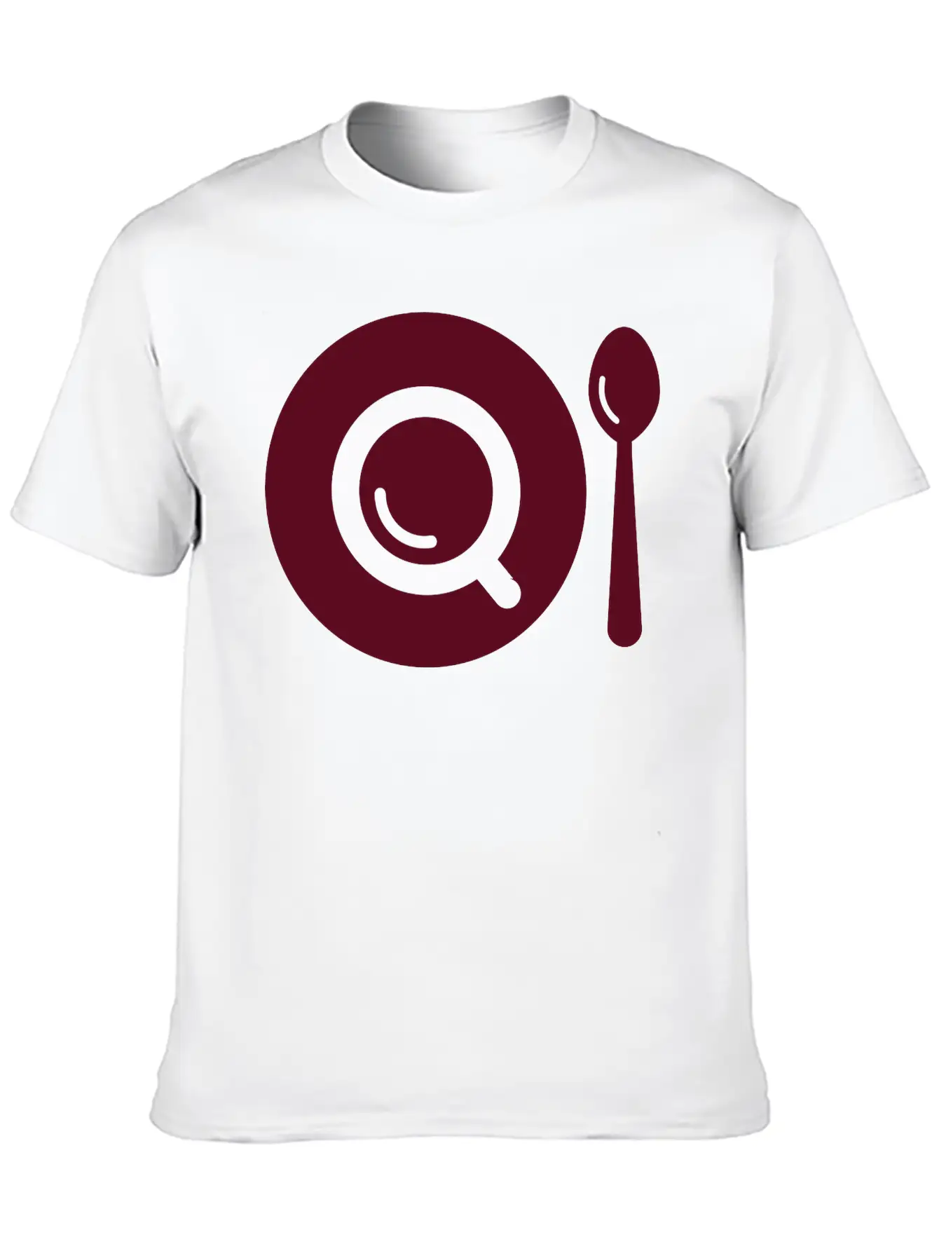 Coffee Cup Top Flat Unisex Short Sleeve Soft Cotton T-Shirt – Casual Everyday Wear