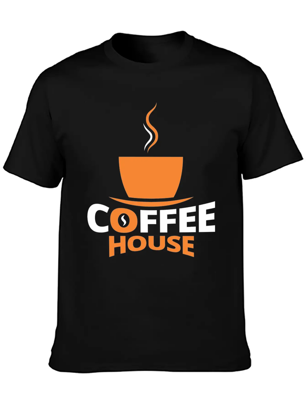 Coffee House Stylish Everyday T-Shirt – Unisex Basic Cotton Tee