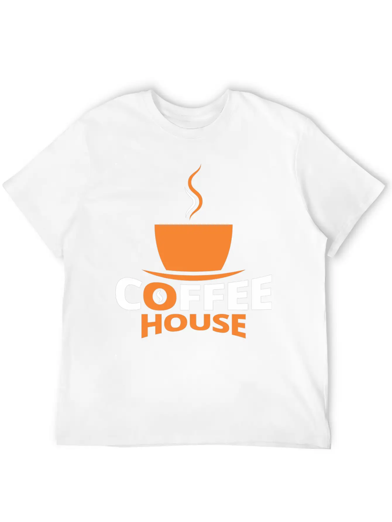Coffee House Stylish Everyday T-Shirt – Unisex Basic Cotton Tee