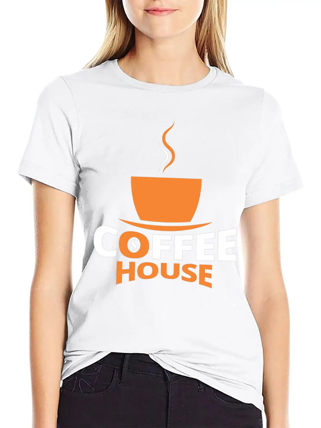 Coffee House Stylish Everyday T-Shirt – Unisex Basic Cotton Tee