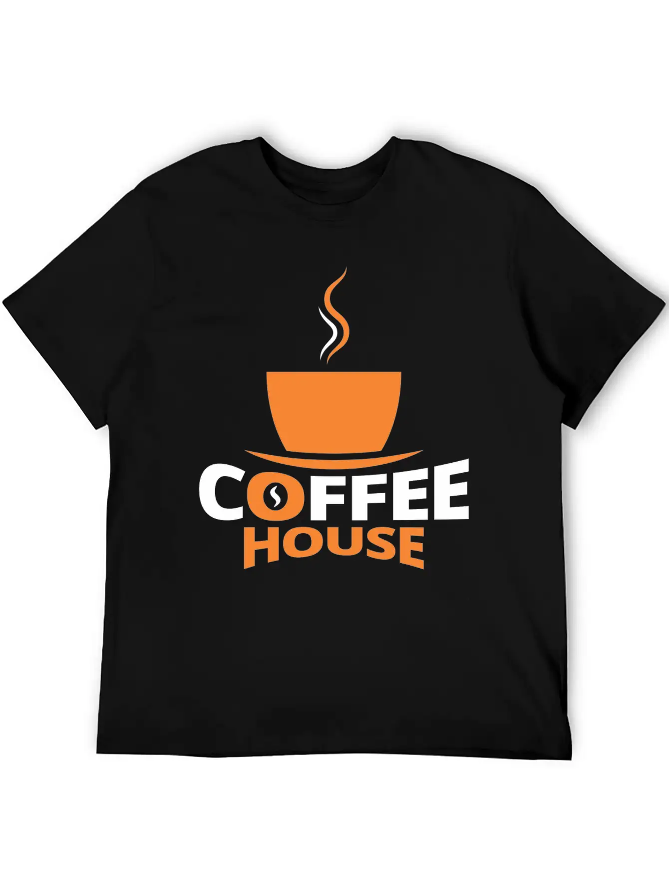 Coffee House Stylish Everyday T-Shirt – Unisex Basic Cotton Tee