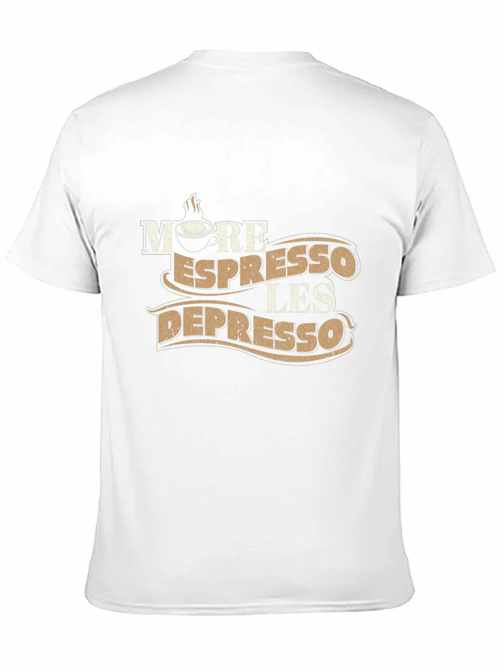 Coffee Saying Unisex Short Sleeve Soft Cotton T-Shirt – Casual Everyday Wear