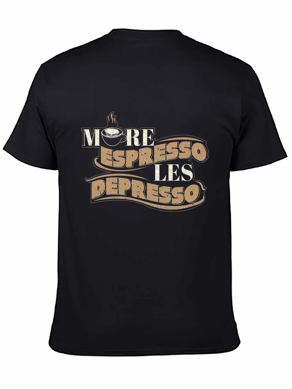 Coffee Saying Unisex Short Sleeve Soft Cotton T-Shirt – Casual Everyday Wear