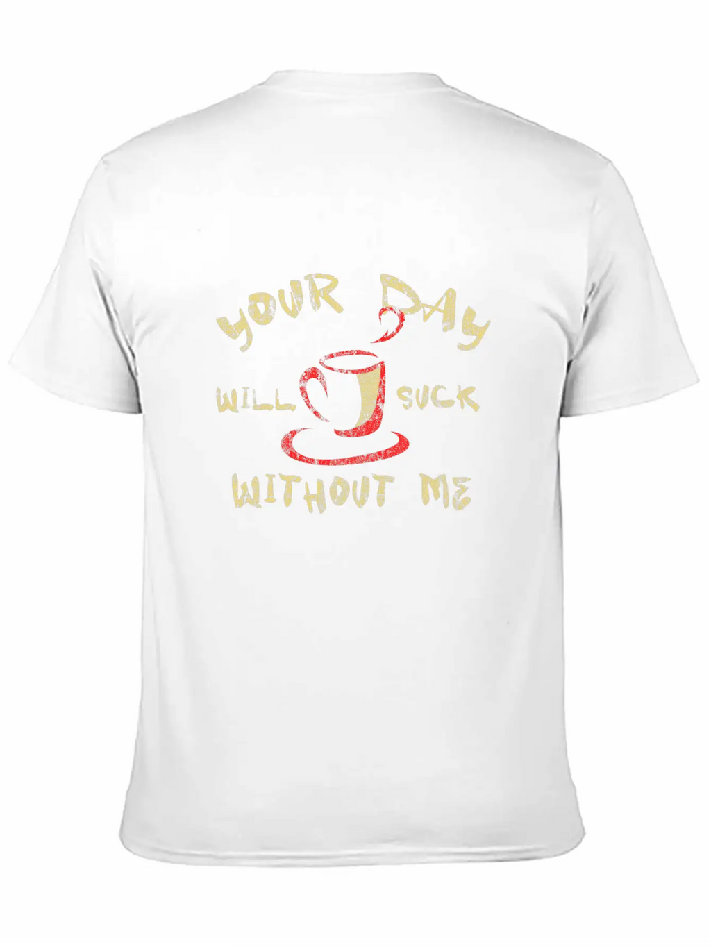 Coffee Unisex Short Sleeve Soft Cotton T-Shirt – Casual Everyday Wear